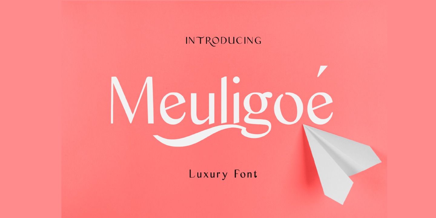 Example font Meuligoe #1